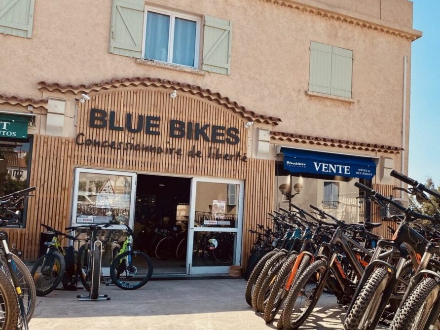 Location de vélo Blue Bikes